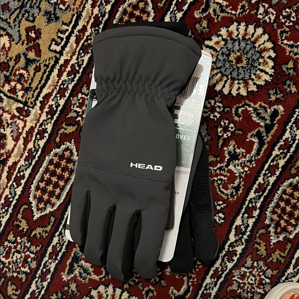 HEAD Men's Waterproof Hybrid Gloves
